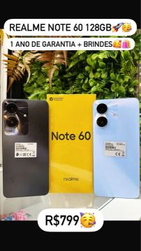 Realme Note 60 128GB -*Promoção BM Imports*