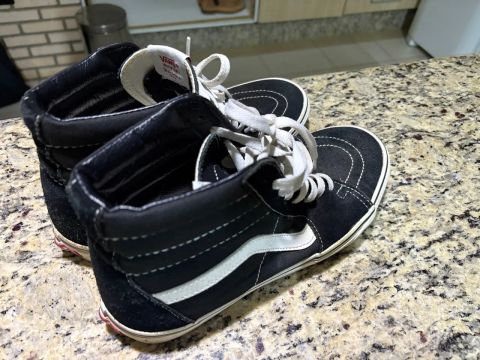 Tênis Vans Sk8-Hi em ótimo estado aceito troca 