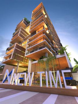 Apartamento para venda com 35m² e 1 vaga na beira-mar da praia de Pajuçara, Maceió, Alagoa