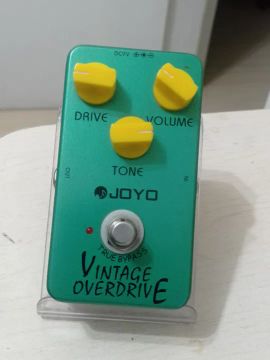 Pedal de Overdrive Vintage Joyo Tube screamer tipo Ts9