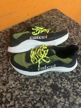 Tênis Colcci Preto e Verde - Tamanho 39