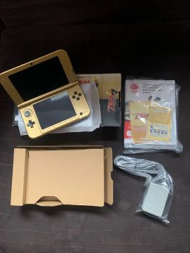 Nintendo 3DS Zelda Edition - Desbloqueado - CIB