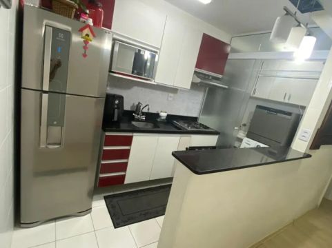 Imóvel para aluguel possui 66 metros quadrados com 3 quartos em Mogi Moderno - Mogi das Cr