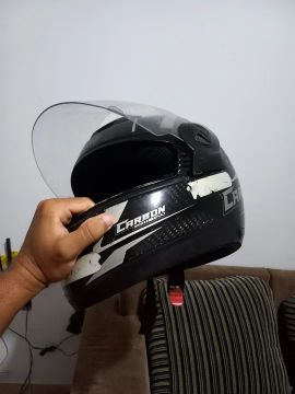 Vendo capacete (vender logo)