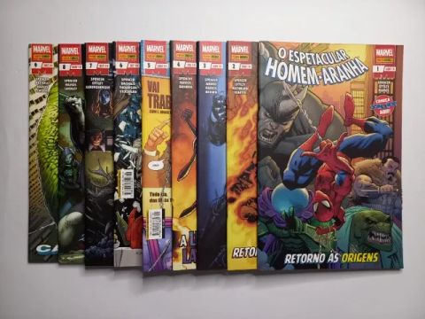 Lote O Espetacular Homem Aranha 4ª Serie 1 - 21 Editora Panini 2019