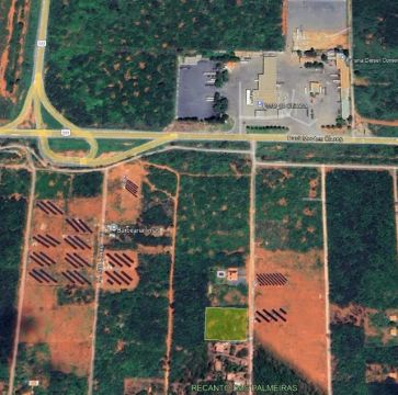 Chácara 2.000 metros no Belvedere próximo do Asfalto na rua que entra no bairro