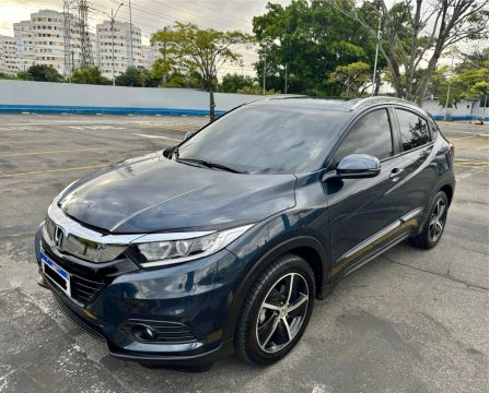 Honda / HRV-V ELX CVT - Automático  Ano 2019 /2020 - Cor: Azul - Final da placa: 6 