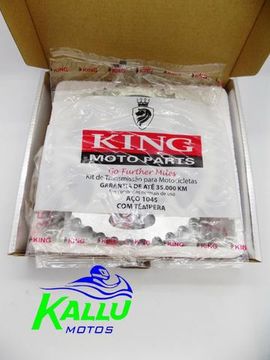 Kit relação xtz 125 importado niteroi moto kallu motos
