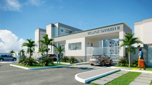 057- Apartamento de 49,66 m² com dois quartos sendo uma suíte, entre os bairros Turu e Ara