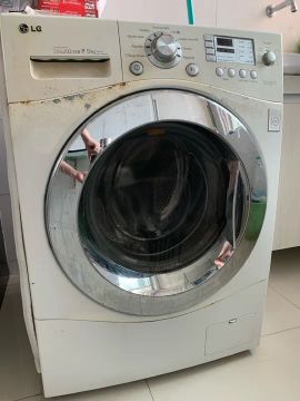 Máquina de Lavar LG 8kg -  Direct Drive - Seminova