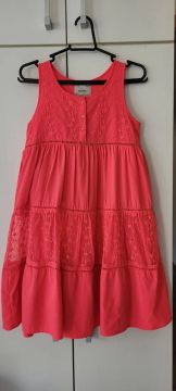 Vestido rosa Fuzarka tam 13/14 156cm