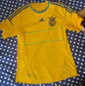 camisa seleção ucrânia 2011/2012 - tam m - original