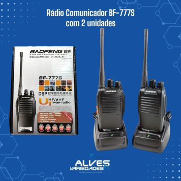 Rádio Comunicador BF-777S - 2 Unidades