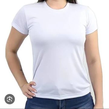 Camiseta branca feminina tamanho M