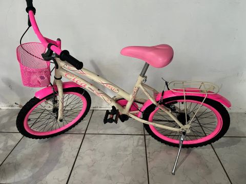 Bicicleta coll rosa aro 24 