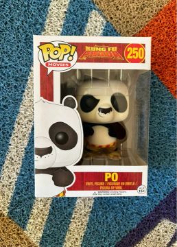 Funko Pop! Po - Kung Fu Panda 250 flocked