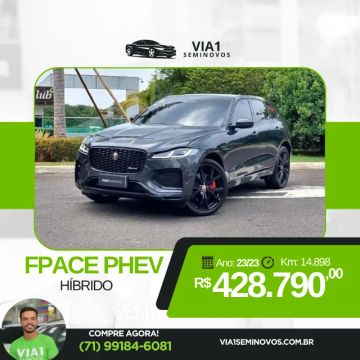 Jaguar fpace hibrido com apenas 14 mil km garantia da fabrica e apenas R$ 428.790