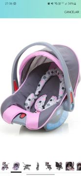 Bebê Conforto Reverse Cosco - Rosa