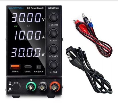 Fonte Bancada Wanptek 30V 10A  DPS3010U 