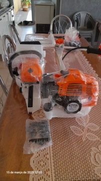 Roçadeira e motoserra stihl