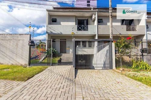 Sobrado com 3 dormitórios para alugar, 186 m² por R$ 5.500,00/mês - Novo Mundo - Curitiba/