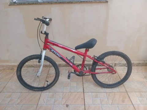 Bicicleta BMX Stone vermelha infantil