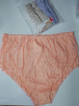 Kit 3 Calçolas Dondoka de algodão feminina - confortável e respirável tamanho GG