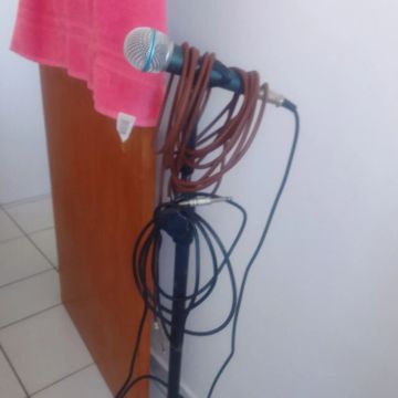 Microfone para voz e instrumentos