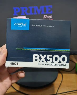 SSD Crucial BX500 3d Nand 2.5", para PC e Notebook - 480GB