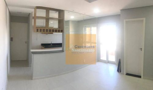 Apartamento com 2 dormitórios para alugar, 57 m² por R$ 2.400,00/mês - Jardim Santa Maria 