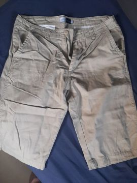 Bermuda Masculina Bege