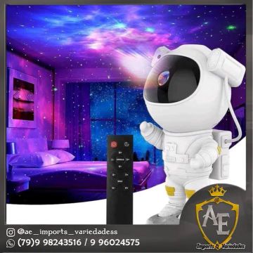 Projeção de Estrelas Astronautas -