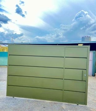Portão de Garagem com Social - Até 12x (sem juros)