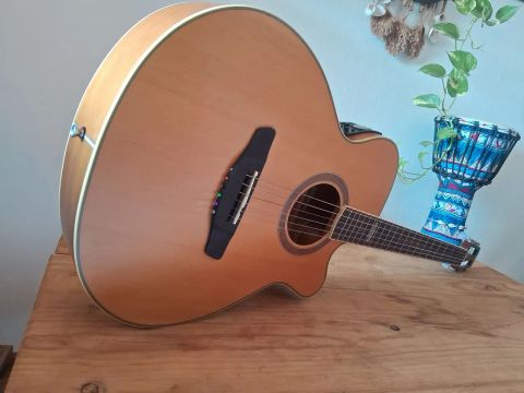 Violão elétrico Cordas de Nylon