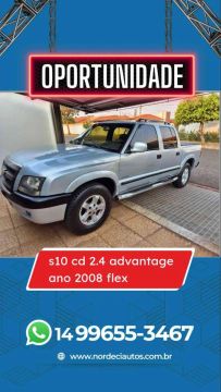 Chevrolet S-10 2.4 Advantage 2008 flex