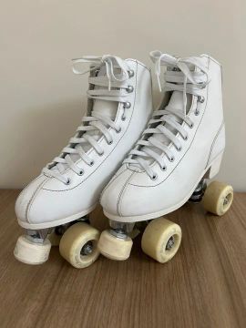 Patins Klassic Branco - Feminino Pro 38/39