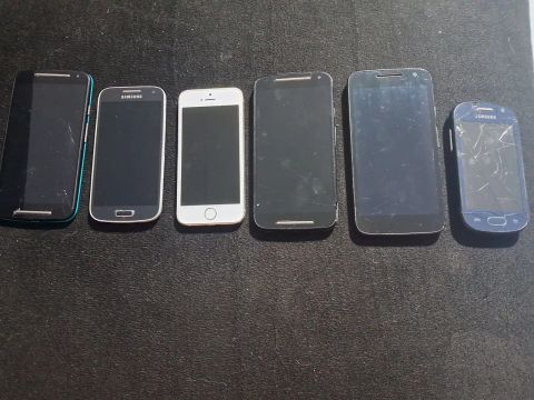 7 Celulares para Peças