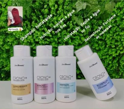 Kit Cronograma Capilar Crono+ 300ML