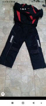 Conjunto de Motociclista - Jaqueta e Calça - T. M - TRIX