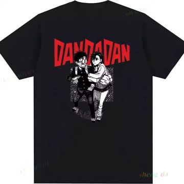 Camiseta Dandan - Manga Curta - Preta