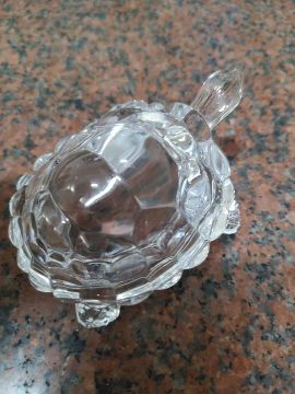 Tartaruga em vidro 