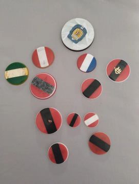 Coleção de Botões Vintage