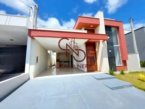CASA TÉRREA NO CONDOMÍNIO ECOVILLE 1 NO PARQUE DAS NAÇÕES EM PARNAMIRIM