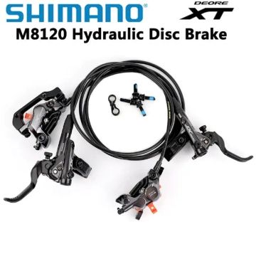 * Par de Freios a Disco Shimano XT M-8120 4 Pistões