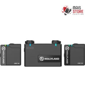 Microfone Sem Fio Hollyland Lark 150 Duo - Preto (Novo/Lacrado)