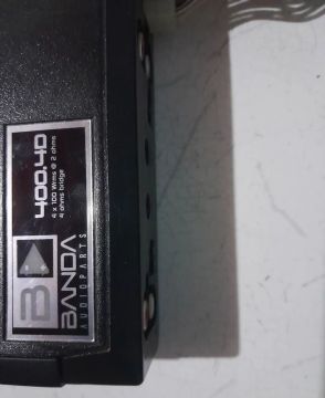 Vendo funcionando perfeitamente Amplificador Banda 4x100W