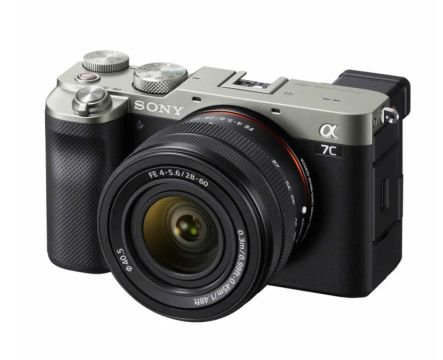 Câmera Sony Alpha A7c Full-frame 4k Prata + Lente Sony 28-70