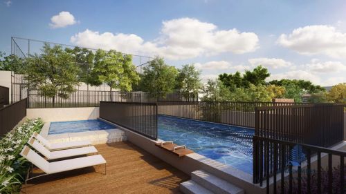 VENDE-SE LINDO APARTAMENTO EM CONDOMÍNIO CLUBE COM PISCINA DE 2 DORMITÓRIOS EM SÃO JOSE DO