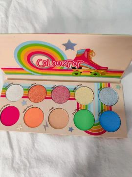 Lets Roll Colourpop Paleta 10 cores 