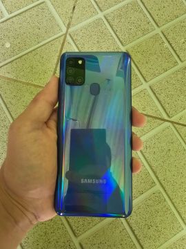 Samsung A21s azul em ótimo estado de conservação 